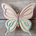 drewniana lampka motylek tuliroom