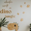 DREWNIANA dekoracja dla fana dinozaurów
