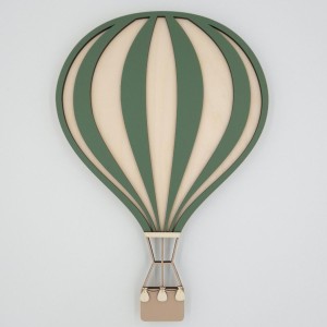 PASTEL STUFF - DREWNIANA LAMPKA ŚCIENNA BALON