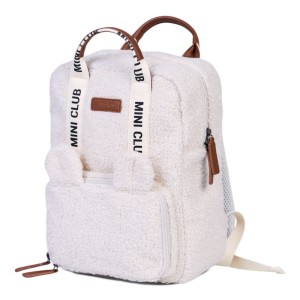 CHILDHOME - PLECAK DZIECIĘCY MINI CLUB TEDDY WHITE