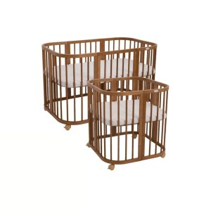 WALDIN - ŁÓŻECZKO 7w1 Z MATERACEM VINTAGE