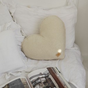 MOI MILI - PODUSZKA SERCE BOUCLE