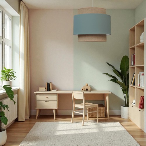 lampa sufitowa oliwkowa boho do pokoju dziecka (3).jpg