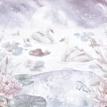 tapeta do pokoju dziewczynki swan lake(1).jpg