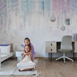 MALUMI - TAPETA DLA DZIEWCZYNKI WISTERIA KIDS COTTON CANDY
