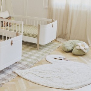 LORENA CANALS - DYWAN BAWEŁNIANY ŁABĘDŹ  