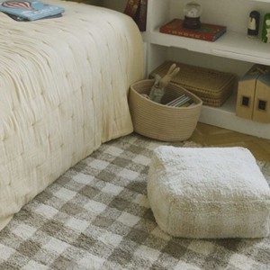 LORENA CANALS - PUFA VICHY IVORY