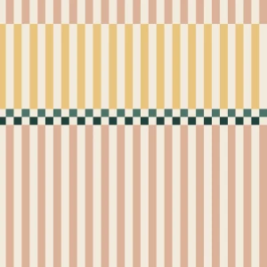 DEKORNIK - TAPETA STRIPES HAPPY CHERRY PINK AND SUNNY YELLOW