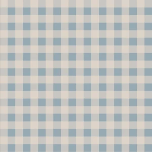 DEKORNIK - TAPETA CHECK MINIMINI BLUE CREAM