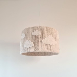 MARMYS FELT STUDIO - LAMPA SUFITOWA DLA DZIECKA PUSZYSTE CHMURKI