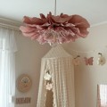 Lampa wisząca PEONIA w kolorze brudnego różu