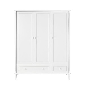 NOVELIES - BIANKA SZAFA TRZYDRZWIOWA BIAŁY   