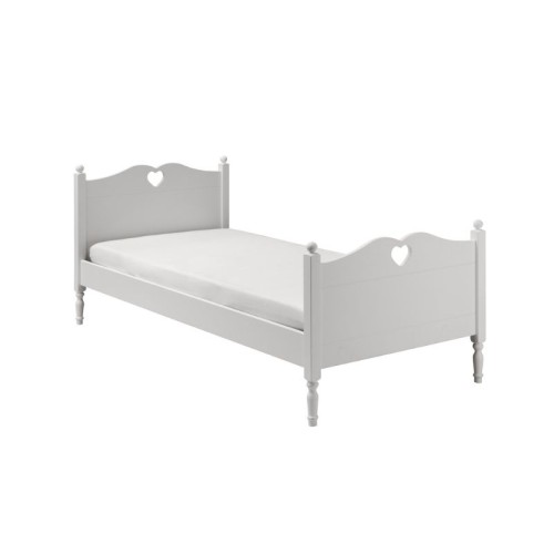 kolekcja mebli dla dziewczynki z serduszkiem bella łóżko.jpg