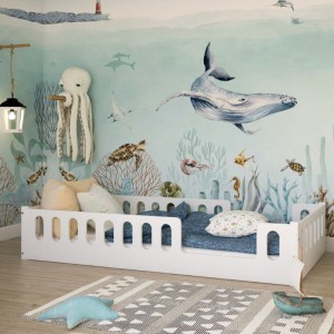 ŁÓŻKO NISKIE MONTESSORI MONTE - WYBIERZ ROZMIAR