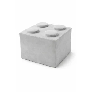 DAPPI - PUFA W KSZTAŁCIE KLOCKA LEGO 50x50x40 cm