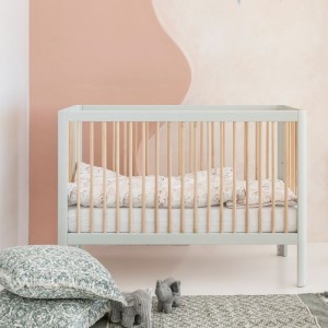 PINIO - PURE ŁÓŻECZKO 60x120 CM PASTEL GREEN