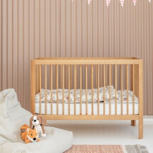 PINIO - PURE ŁÓŻECZKO 60x120 CM NATURAL DARK