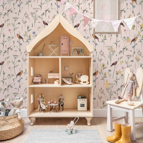 regal domek do zabawy drewniany inmondo