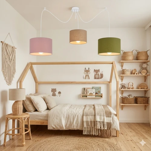 lampa sufitowa pajączek