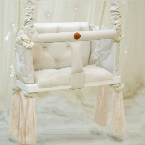 huśtawka dla NIEMOWLAKA z oparciem