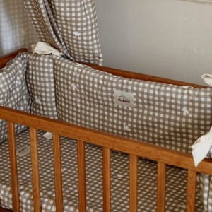 MALOMI KIDS - OCHRANIACZ DO ŁÓŻECZKA COUNTRYSIDE CHECK 