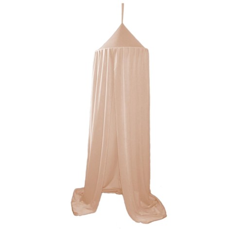 baldachim welurowy do pokoju dziecka róż(1).jpg