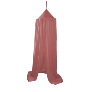 QACTUS - BALDACHIM WELUROWY BRUDNY CIEMNY RÓŻ