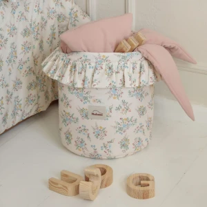 MALOMI KIDS - KOSZ NA ZABAWKI BLOOMING MEADOW