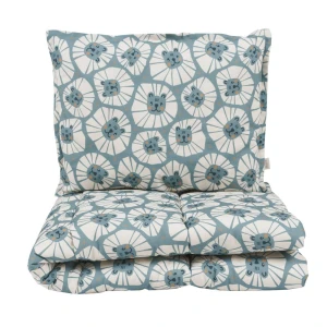 MALOMI KIDS - POŚCIEL BAWEŁNIANA Z WYPEŁNIENIEM DENIM LIONS