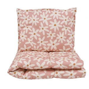 MALOMI KIDS - POŚCIEL BAWEŁNIANA Z WYPEŁNIENIEM BLUSH DAISIES