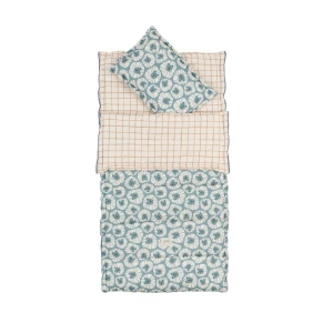 MALOMI KIDS - ŚPIWÓR Z PODUSZKĄ DENIM LIONS