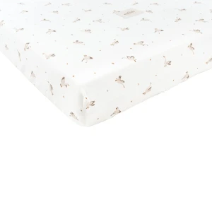 MALOMI KIDS - PRZEŚCIERADŁO BAWEŁNIANE Z GUMKĄ GĄSKI