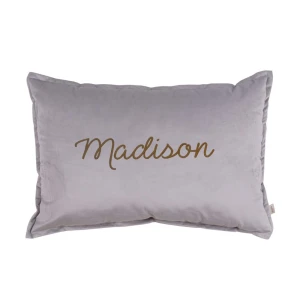 MALOMI KIDS - PODUSZKA DEKORACYJNA DELUX SILVER GREY