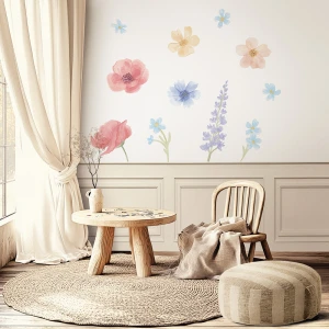 PASTELOWE LOVE - ZESTAW NAKLEJEK WIOSENNY OGRÓD I