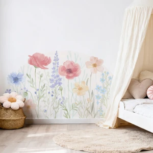 PASTELOWE LOVE - NAKLEJKA WIOSENNY OGRÓD