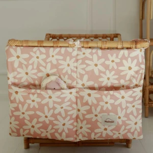 MALOMI KIDS - ORGANIZER DO ŁÓŻECZKA BLUSH DAISIES