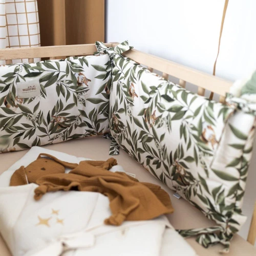 ochraniacz do łóżeczka malomi kids woodland