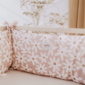 MALOMI KIDS - OCHRANIACZ DO ŁÓŻECZKA BLUSH DAISIES