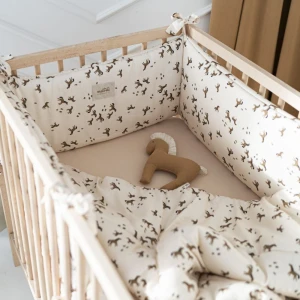 MALOMI KIDS - OCHRANIACZ DO ŁÓŻECZKA BAMBUSOWY FREE HORSES