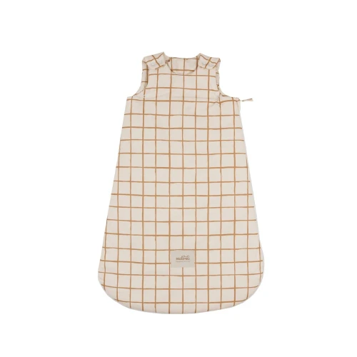 śpiworek dla niemowlaka w krateczkę boho