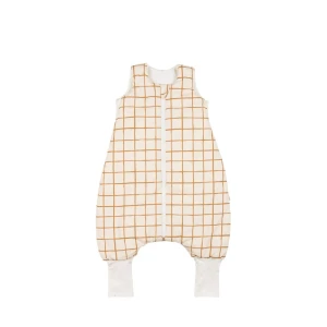 MALOMI KIDS - ŚPIWOREK DO SPANIA Z NOGAWKAMI CAMEL CHECK