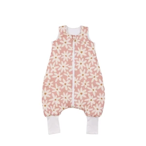 MALOMI KIDS - ŚPIWOREK DO SPANIA Z NOGAWKAMI BLUSH DAISIES