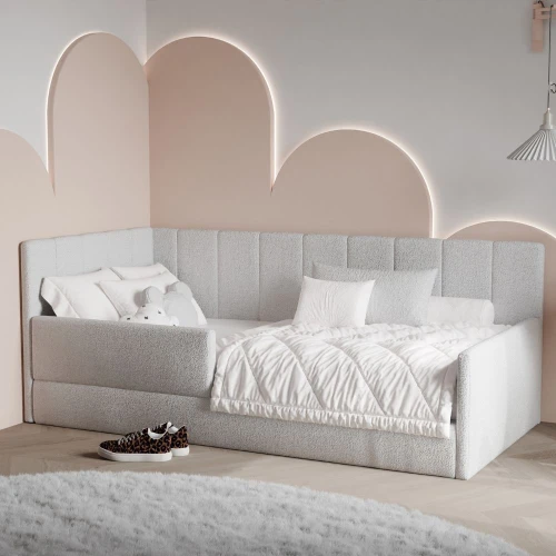 Tapicerowane łóżko dziecięce Bambi