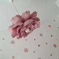 Papierowa lampa PEONIA w kolorze brudnego różu