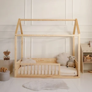 BELLAMY - WOOD NEST ŁÓŻKO DOMEK MONTESSORI 70X140 CM