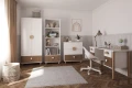 zestaw mebli loft dla dzieci biały