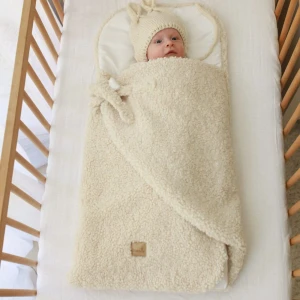 BABYLY - BECIK NIEMOWLĘCY TEDDY KREM