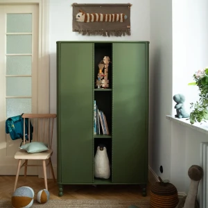 WOOD LUCK DESIGN - WITRYNA DOT KHAKI