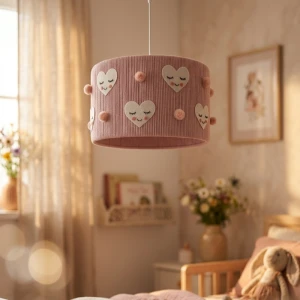 Lampa sufitowa dla dziecka Serca
