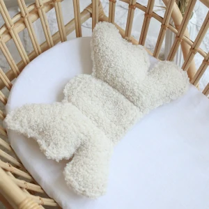 BABYLY - PODUSZKA ANTYWSTRZĄSOWA MOTYLEK TEDDY KREM